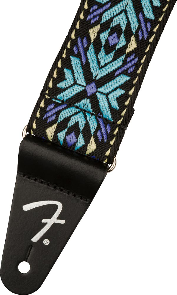 Fender Pasadena Woven Strap Blue Snowflake