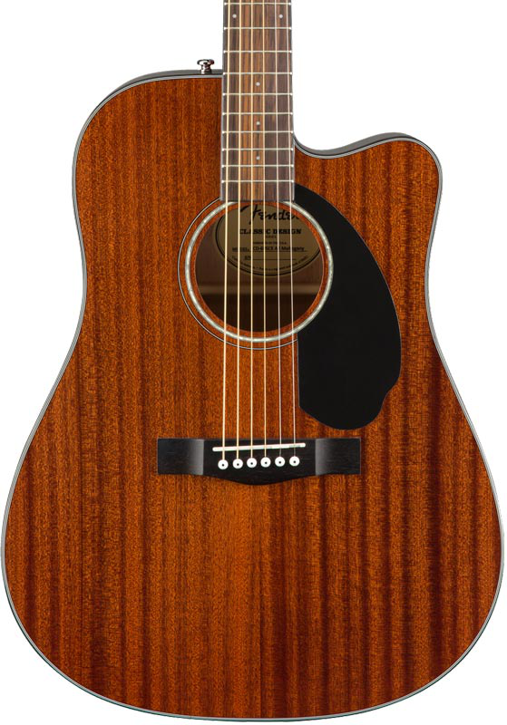 Fender CD60SCE All Mahogany