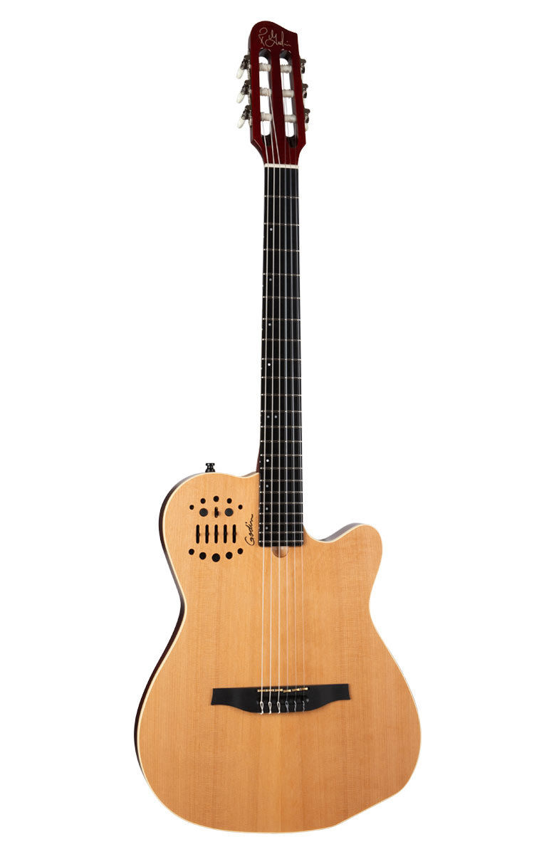 純正割引Godin ACS-SA Slim Nylon Natural カナダ製 エレガット roland ギターシンセ対応 エレクトリックガットギター ゴダン gk gr ローランド その他
