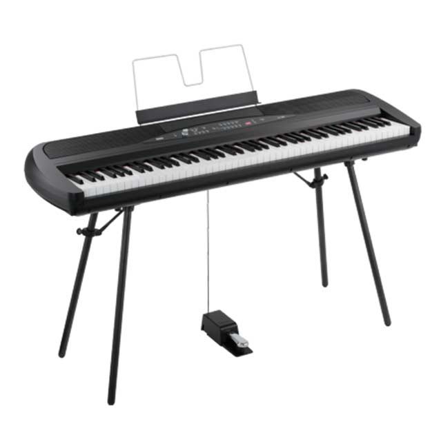 Korg SP280 Black inclusief onderstel