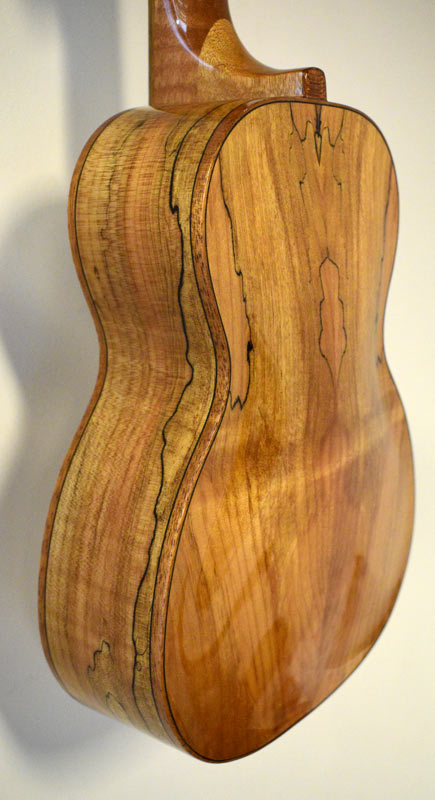 Leho LHUC-SMF Spalted Maple Concert ukulele