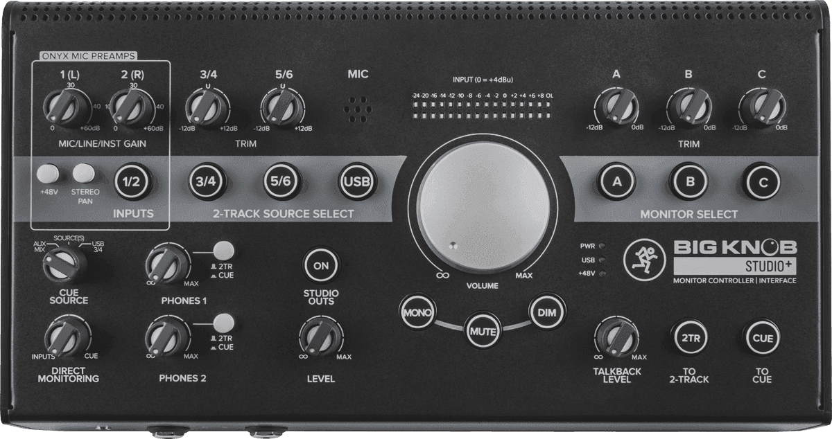 Mackie Big Knob Studio+ Controller/Audio interface