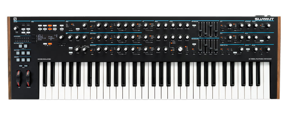 Novation Summit polyfone synthesizer