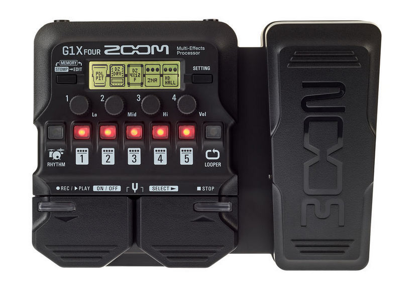 Zoom G1X Four Multi Effect-Pedal