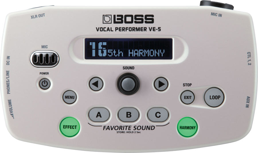 Boss VE-5 WH Vocal Performer