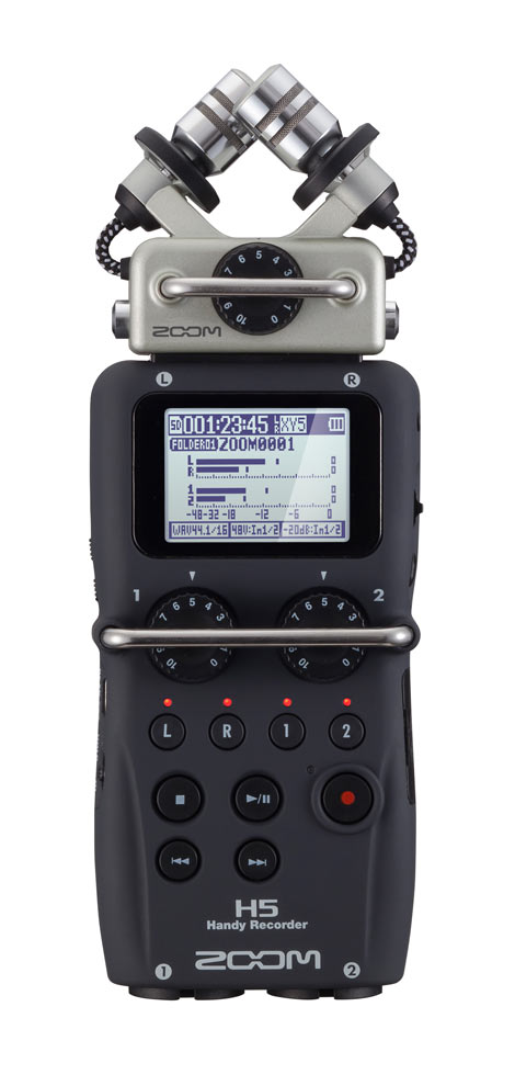 Zoom H5 portable audio recorder