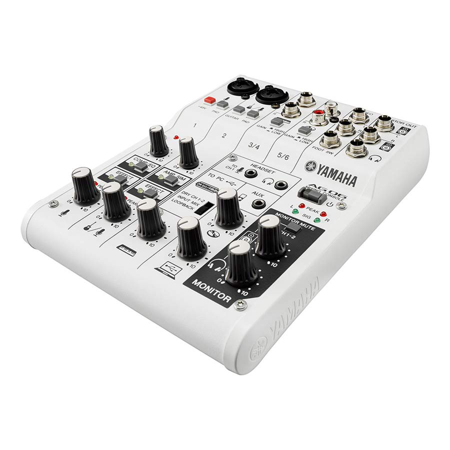 Yamaha AG06 6 kanaals mixer USB audio interface