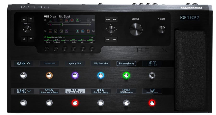 Line 6 Helix Gitaarprocessor