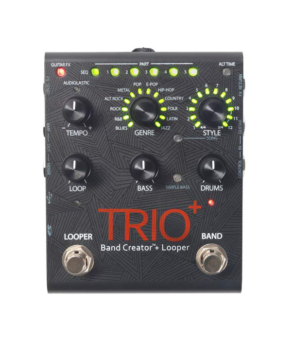 Digitech Trio+ Band creator effectpedaal