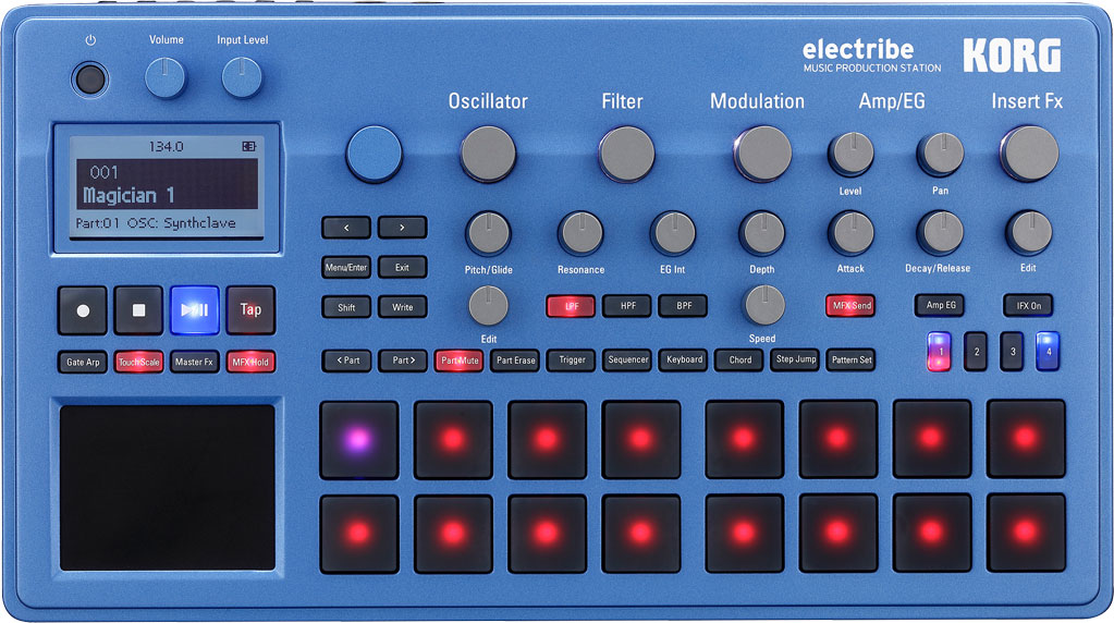 Korg Electribe 2 Blue Music production station