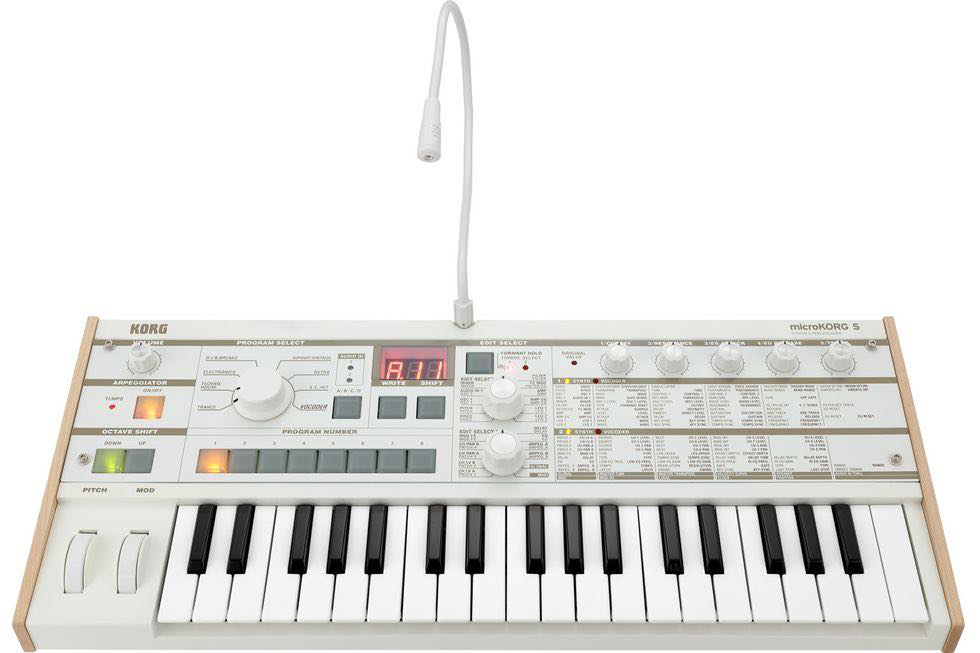 Korg MicroKorg S synthesizer en vocoder