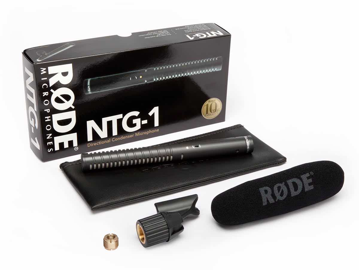 Rode NTG 1 richtmicrofoon