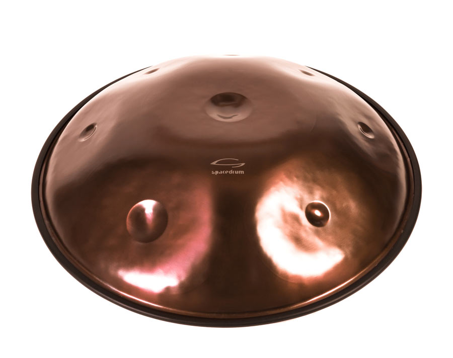 Zenko Spacedrum 10 Handpan Evolution Deep Sky met tas