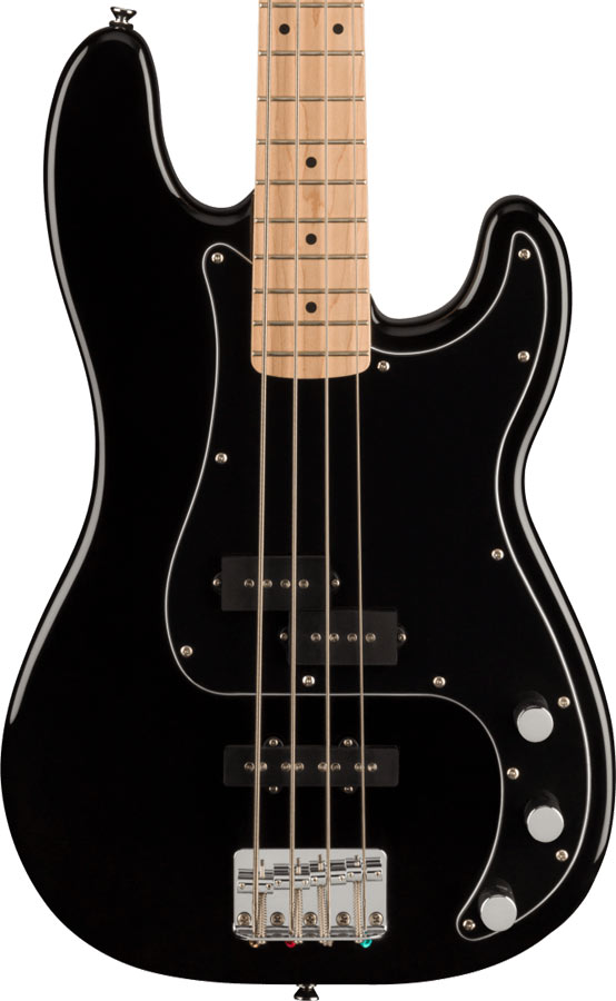 Squier Affinity Series Precision Bass PJ Pack Black