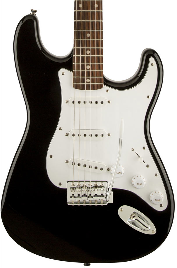 Squier Affinity Stratocaster LRL Black