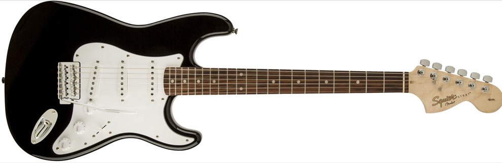 Squier Affinity Stratocaster LRL Black