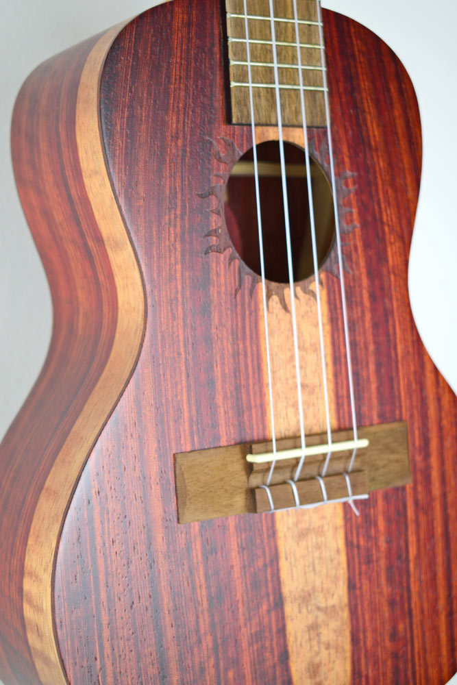 Leho MLUC-2M Concert, Two Tone Mahogany Ukulele