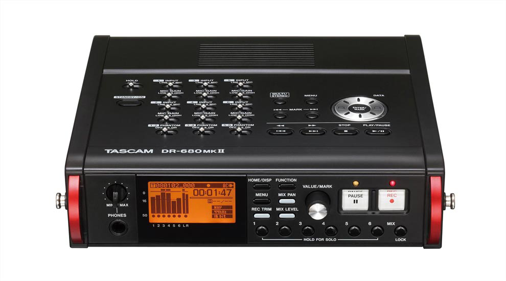 Tascam DR680MK2 multitrack field recorder