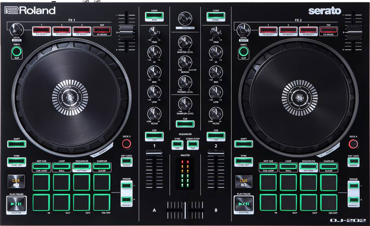 Roland DJ202 DJ controller