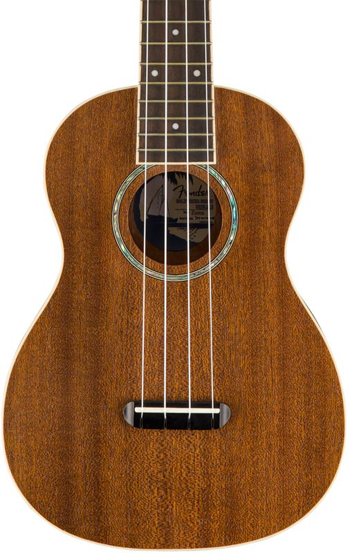 Fender Zuma concert ukulele Natural WH