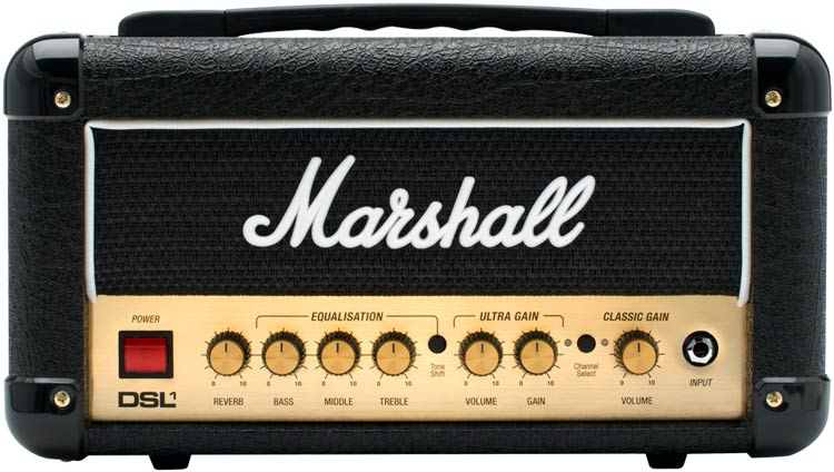 Marshall DSL1HR gitaarversterker top