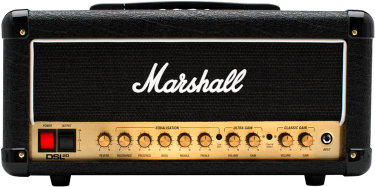 Marshall DSL20HR gitaarversterker top