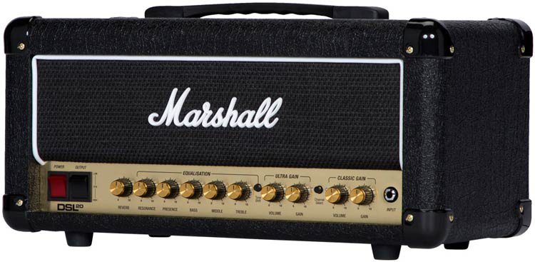 Marshall DSL20HR gitaarversterker top