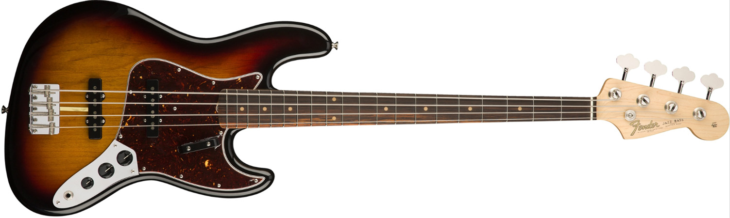 Fender American Original 60s Jazz Bass 3-color sunburst