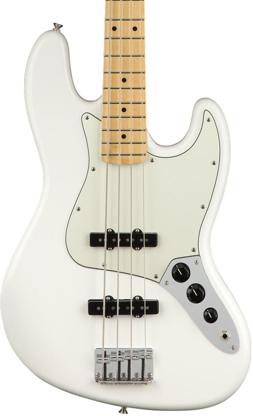 Fender Player Jazz Bass MN Polar White