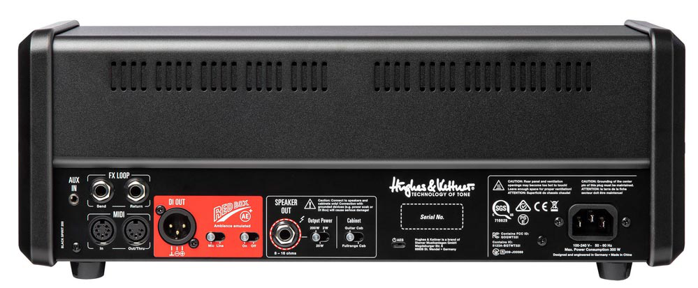 Hughes & Kettner Black Spirit 200 Head