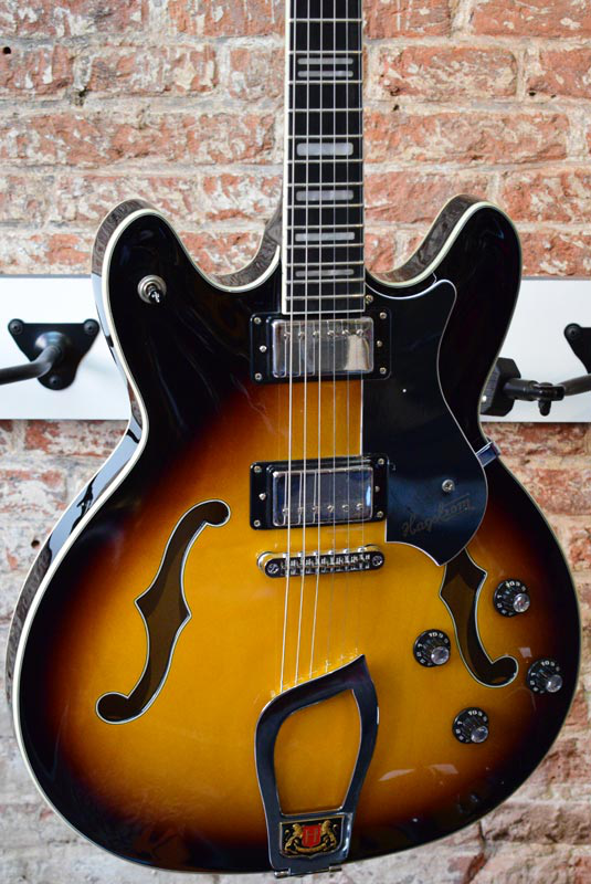 Hagstrom Viking hollow body tobacco sunburst