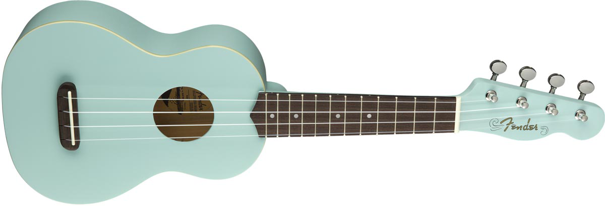 Fender Venice soprano Ukulele Daphne Blue