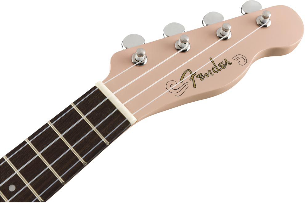 Fender Venice soprano Ukulele Shell Pink