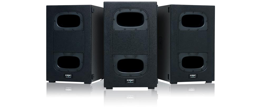 QSC KS212C actieve cardioïde subwoofer