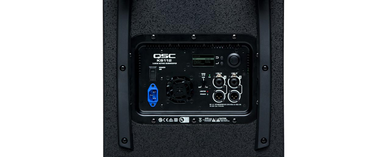 QSC KS212C actieve cardioïde subwoofer