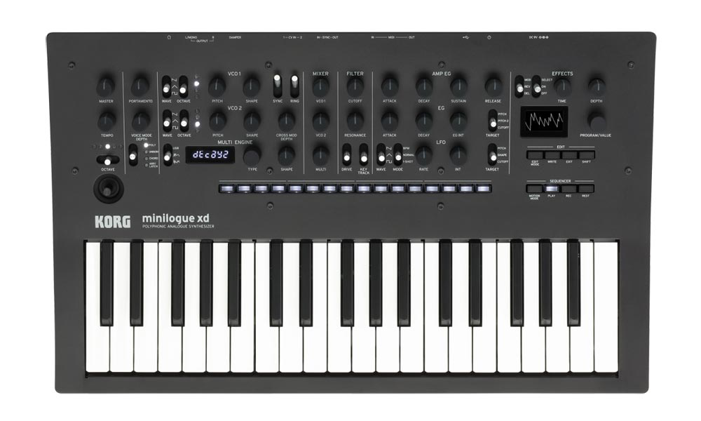 Korg Minilogue XD synthesizer