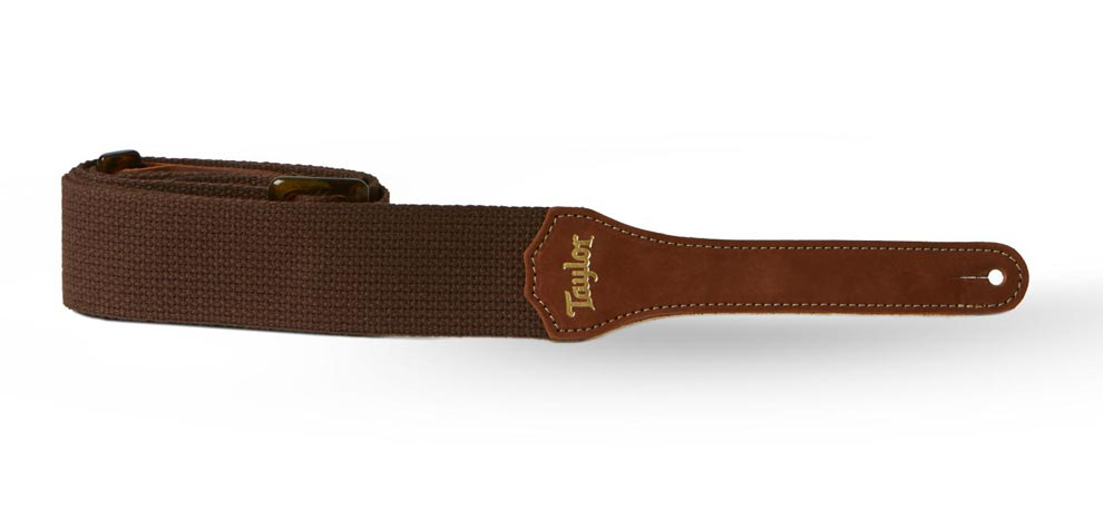 Taylor 4001-20 Chocolate Brown cotton strap