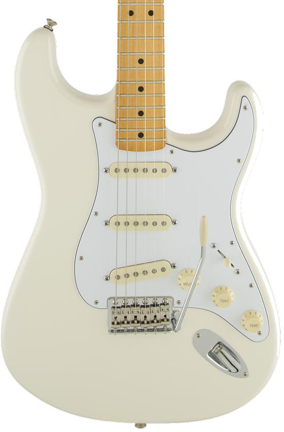 Fender Jimi Hendrix Stratocaster MN Olympic White