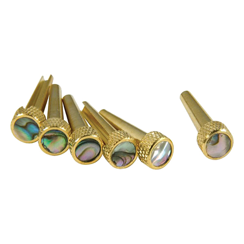 D'Andrea TONE PINS solid brass Abalone