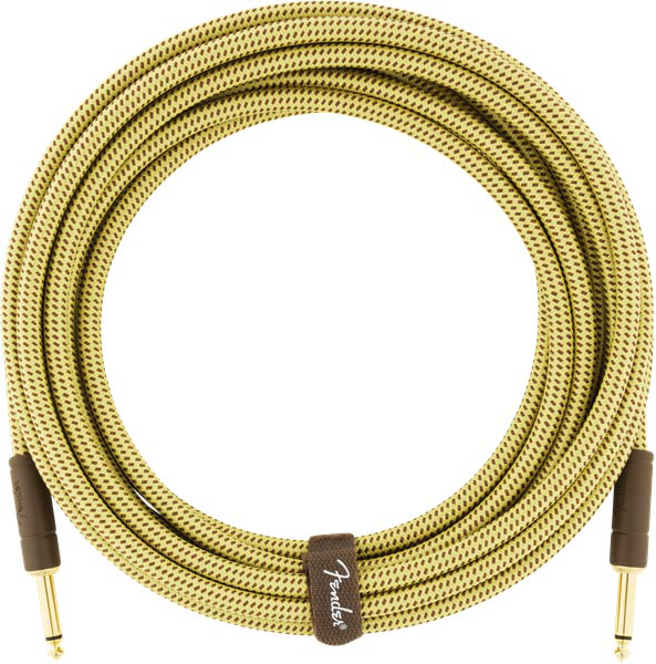 Fender Deluxe Series Instrument Cable 3 meter Tweed