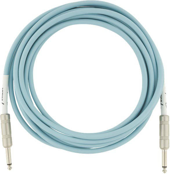 Fender Original Series Instrument Cable 10 Daphne Blue