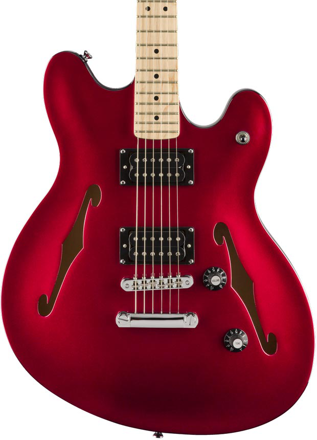 Squier Affinity Starcaster MN Candy Apple Red