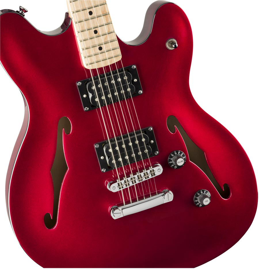 Squier Affinity Starcaster MN Candy Apple Red