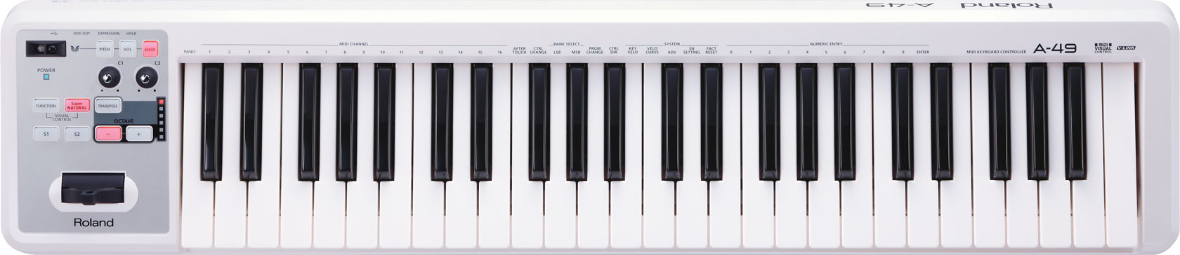 Roland A-49 WH white