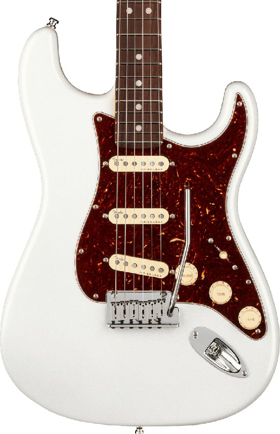 Fender American Ultra Stratocaster RW Arctic Pearl