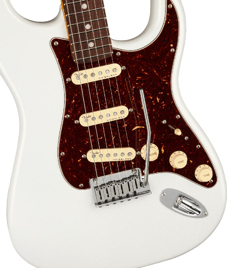 Fender American Ultra Stratocaster RW Arctic Pearl