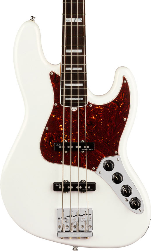 Fender American Ultra Jazz Bass RW Arctic Pearl