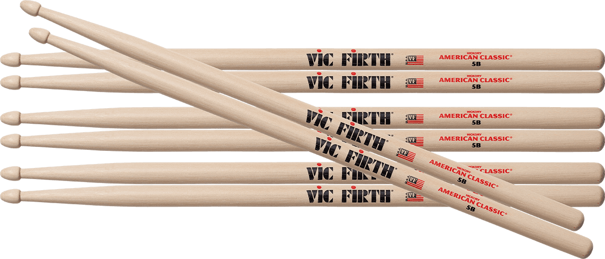 Vic Firth PSB4-Pack 4 paar Drumstokken