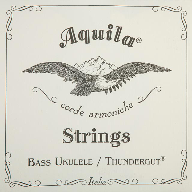 Aquila Bass ukulele Thundergut strings