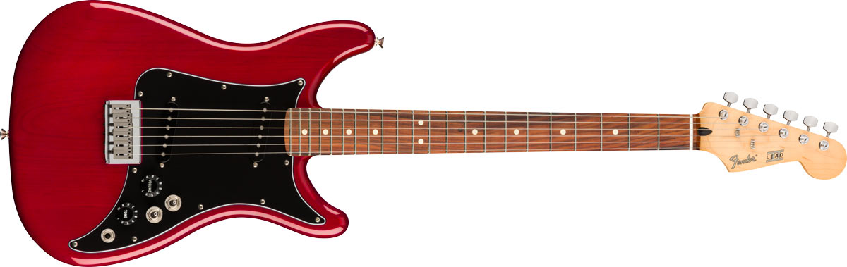 Fender Player Lead II PF Crimson Red Transparent